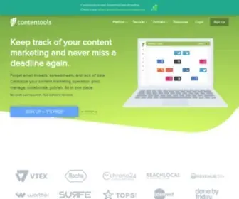 Contentools.com(Contentools Contentools) Screenshot