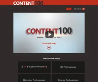 Contentour.com(内容百分百) Screenshot