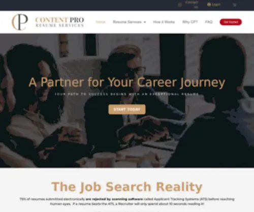 Contentproresume.com(Contentproresume) Screenshot