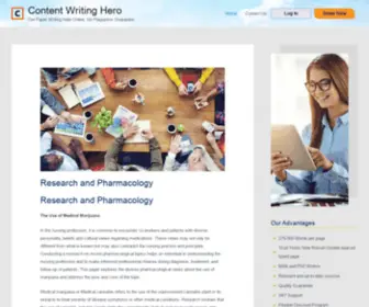 Contentwritinghero.com(Content Writing Hero) Screenshot