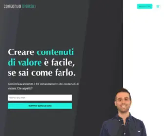 Contenutidigitali.net(Contenuti Digitali) Screenshot