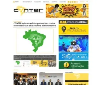 Conter.gov.br(Conselho Nacional de Técnicos em Radiologia) Screenshot