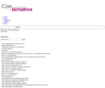 Conternative.com(Conternative) Screenshot