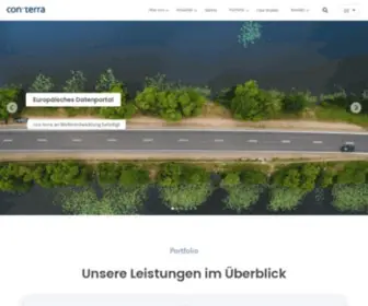 Conterra.de(Con terra) Screenshot