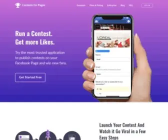 Contest-APP.co(The best app to run a contest on your facebook page) Screenshot