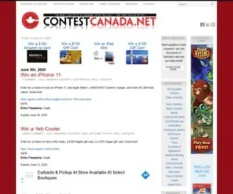 Contestcanada.net(Contest Canada .net) Screenshot