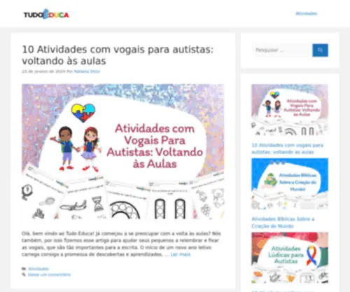 Conteudoseducar.com.br(Educar Brasil) Screenshot