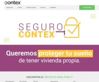 Contex.com.co(Contex Constructora) Screenshot