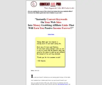 Contextadspro.com(Context Ads Pro) Screenshot
