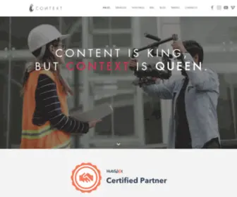 Contextagency.com(Agencia Digital y Casa Productora) Screenshot
