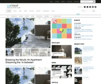 Contextbd.com(Design Architecture Culture) Screenshot