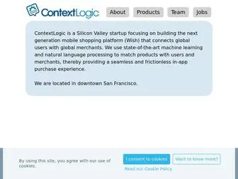 Contextlogic.com(Shopping Made Fun) Screenshot