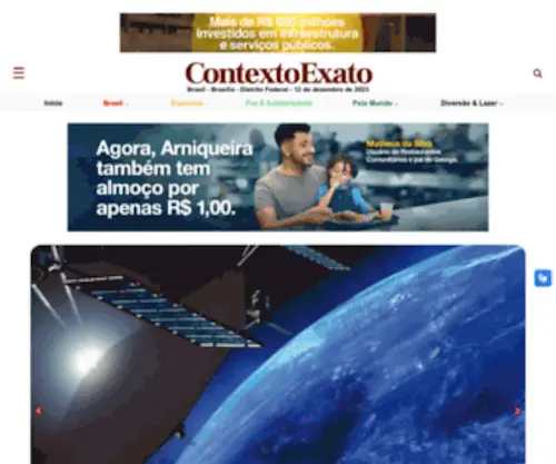 Contextoexato.com(Contextoexato) Screenshot