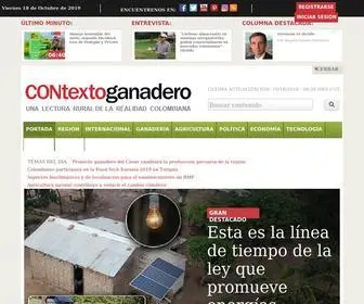 Contextoganadero.com(CONtexto ganadero) Screenshot