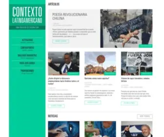 Contextolatinoamericano.com(Contexto Latinoamericano) Screenshot