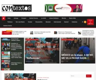 Contextosmichoacan.com(Contextos) Screenshot