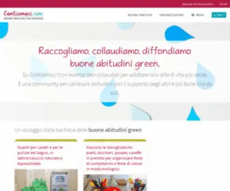 Contiamoci.com(Buone pratiche che contano) Screenshot