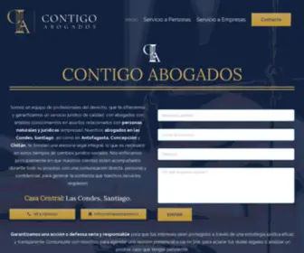 Contigoabogados.cl(CONTIGO) Screenshot