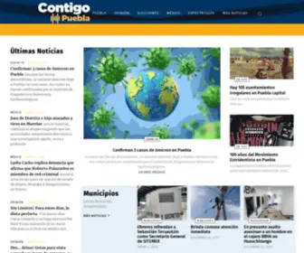 Contigopuebla.mx(Contigo Puebla) Screenshot