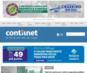 Contilnet.com.br(Contilnet Noticias) Screenshot