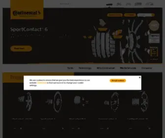 Continental-Tyres.com.au(Continental Tyres) Screenshot