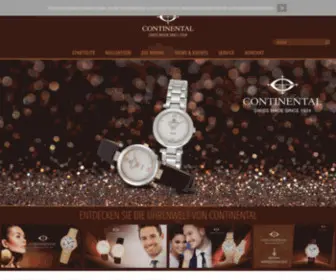 Continental-Watches.swiss(Continental Watches) Screenshot