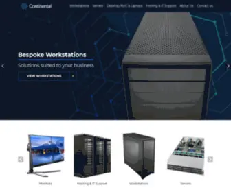 Continental.co.uk(Continental Computers Cheltenham) Screenshot