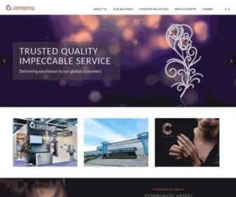 Continental.com.hk(Continental Holdings Ltd) Screenshot