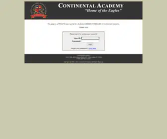 Continentalacademy.net(Continental Academy) Screenshot