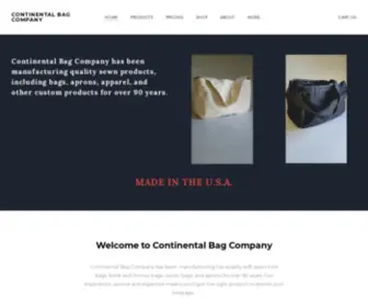 Continentalbag.com(CONTINENTAL BAG COMPANY) Screenshot