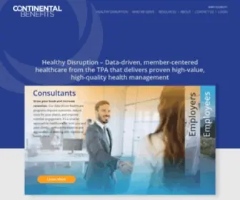 Continentalbenefits.com(Continental Benefits) Screenshot