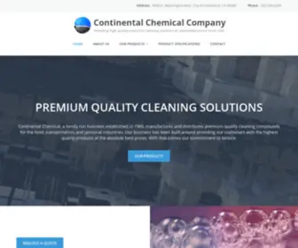 Continentalchemco.com(Continental Chemical) Screenshot