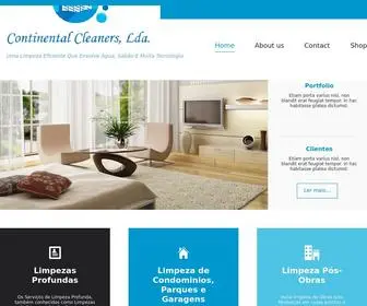 Continentalcleaners-MZ.com(Continentalcleaners MZ) Screenshot