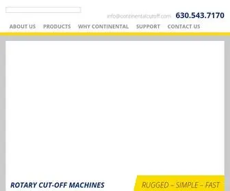 Continentalcutoff.com(Continental Pipe & Tube Cutoff Machines) Screenshot