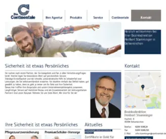 Continentale-Stamminger.de(Continentale Stamminger) Screenshot