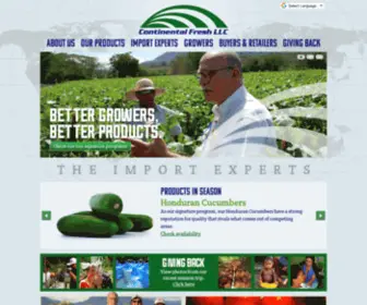 Continentalfresh.com(Continental Fresh) Screenshot