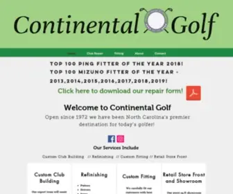 Continentalgolf.net(Mysite) Screenshot