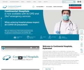 Continentalhospitals.com(Continental Hospitals) Screenshot