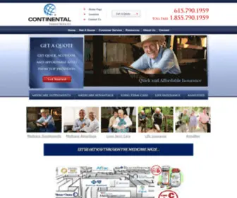 Continentalinsuranceservice.com(Continental Insurance Service) Screenshot