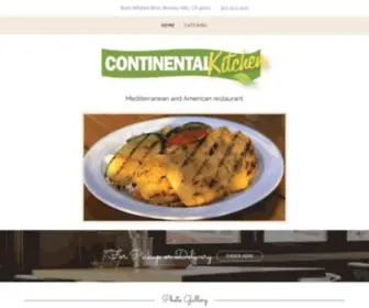 Continentalkitchenbh.com(Continental Kitchen) Screenshot