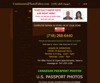 Continentalphotovideo.com( HOME) Screenshot