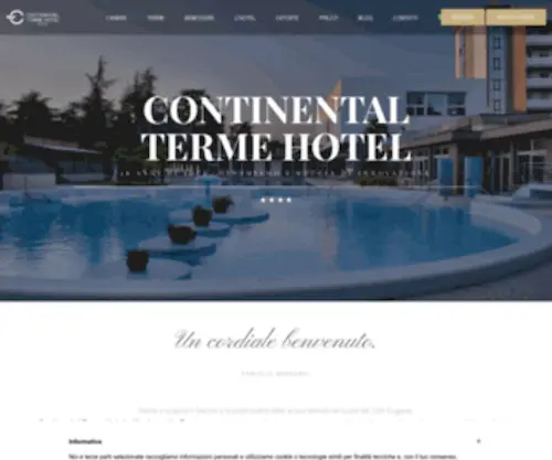 Continentaltermehotel.it(Continental Terme Hotel a Montegrotto Terme) Screenshot