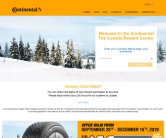 Continentaltirerewards.ca(Continentaltirerewards) Screenshot
