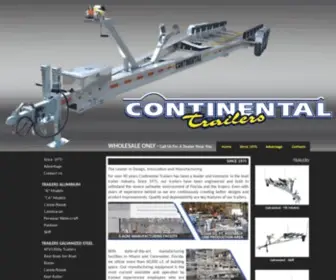 Continentaltrailers.com(ContinentalTrailers) Screenshot