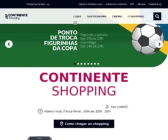 Continenteshopping.com.br(Continente Shopping) Screenshot