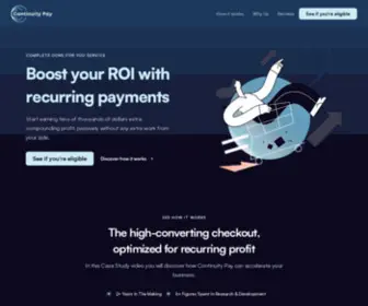 Continuitypay.io(Continuity Pay) Screenshot