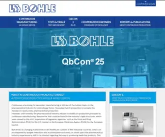 Continuous-Production.com(BOHLE Continuous Production) Screenshot