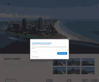Continuumonsouthbeach.com(Continuum on South Beach) Screenshot