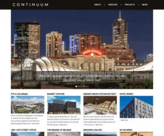 Continuumpartners.com(Continuum) Screenshot