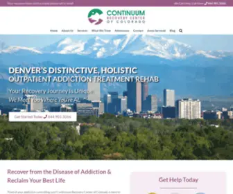 Continuumrecoverycenterofcolorado.com(Drug and Alcohol Rehab) Screenshot